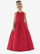 Front View Thumbnail - Flame Flower Girl Dress FL4022