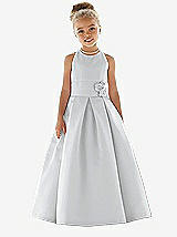 Front View Thumbnail - Frost Flower Girl Dress FL4022