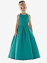 Front View Thumbnail - Jade Flower Girl Dress FL4022