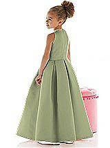 Rear View Thumbnail - Kiwi Flower Girl Dress FL4022