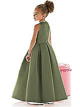 Rear View Thumbnail - Moss Flower Girl Dress FL4022