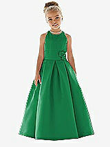 Front View Thumbnail - Shamrock Flower Girl Dress FL4022