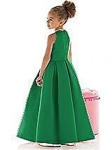 Rear View Thumbnail - Shamrock Flower Girl Dress FL4022