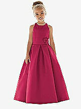 Front View Thumbnail - Valentine Flower Girl Dress FL4022