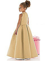 Rear View Thumbnail - Venetian Gold Flower Girl Dress FL4022