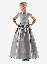 Front View Thumbnail - Quarry & Quarry Flower Girl Dress FL4025