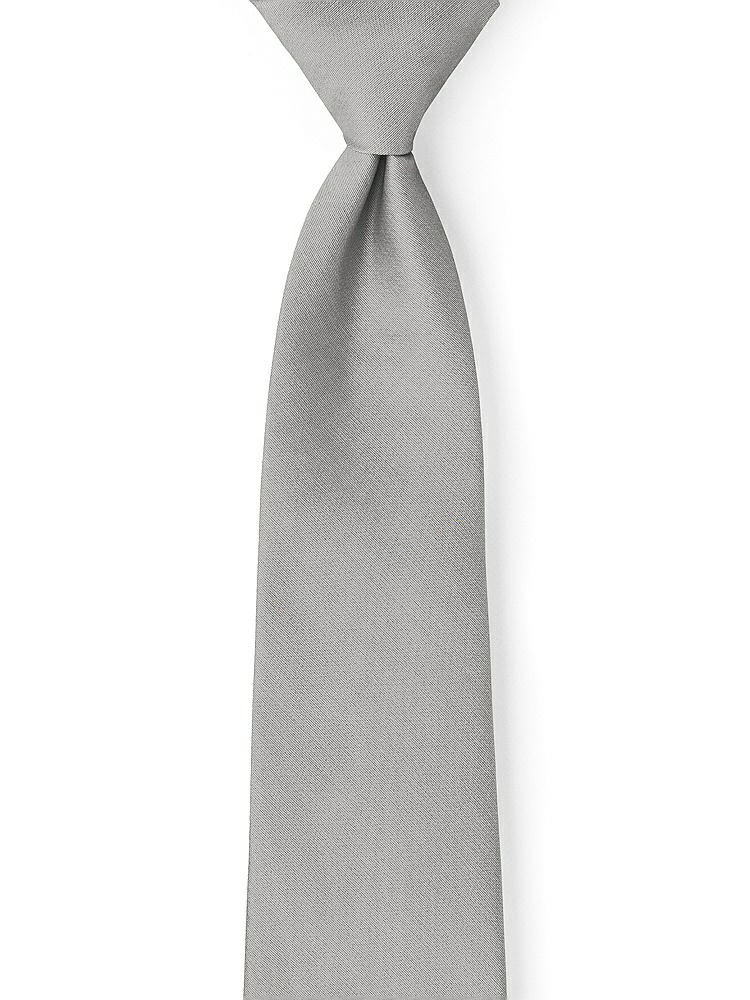 Front View - Chinchilla Peau de Soie Neckties by After Six