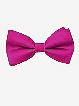 Front View Thumbnail - Cerise Peau de Soie Boy's Clip Bow Tie by After Six