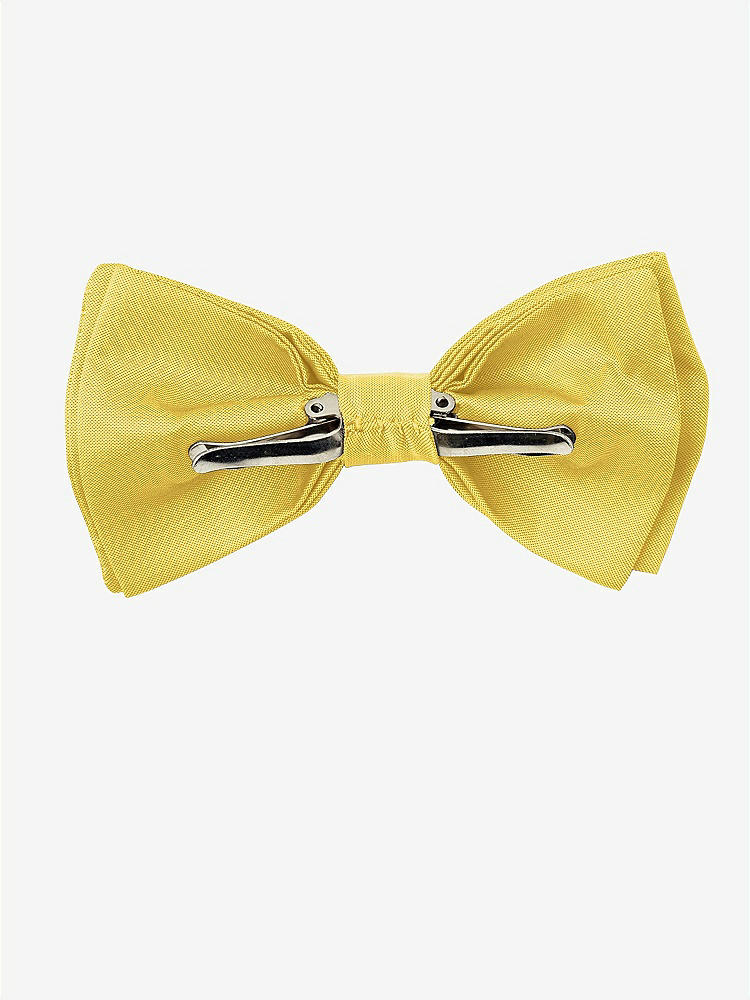 Back View - Daffodil Peau de Soie Boy's Clip Bow Tie by After Six