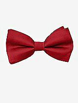 Front View Thumbnail - Garnet Peau de Soie Boy's Clip Bow Tie by After Six