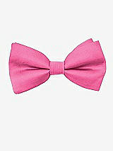 Front View Thumbnail - Strawberry Peau de Soie Boy's Clip Bow Tie by After Six