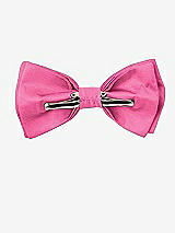 Rear View Thumbnail - Strawberry Peau de Soie Boy's Clip Bow Tie by After Six