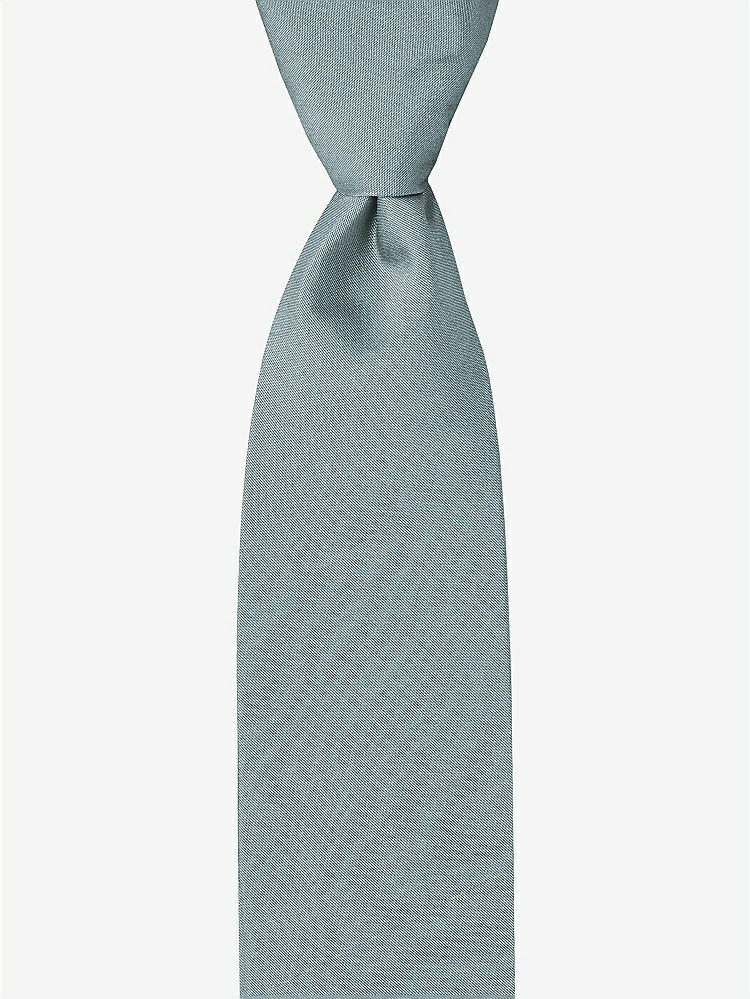 Front View - Breezy Peau de Soie Boy's 50" Necktie by After Six