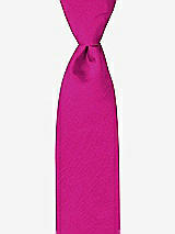 Front View Thumbnail - Cerise Peau de Soie Boy's 50" Necktie by After Six