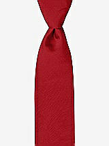 Front View Thumbnail - Garnet Peau de Soie Boy's 50" Necktie by After Six