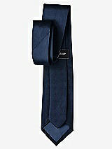 Rear View Thumbnail - Midnight Navy Peau de Soie Boy's 50" Necktie by After Six