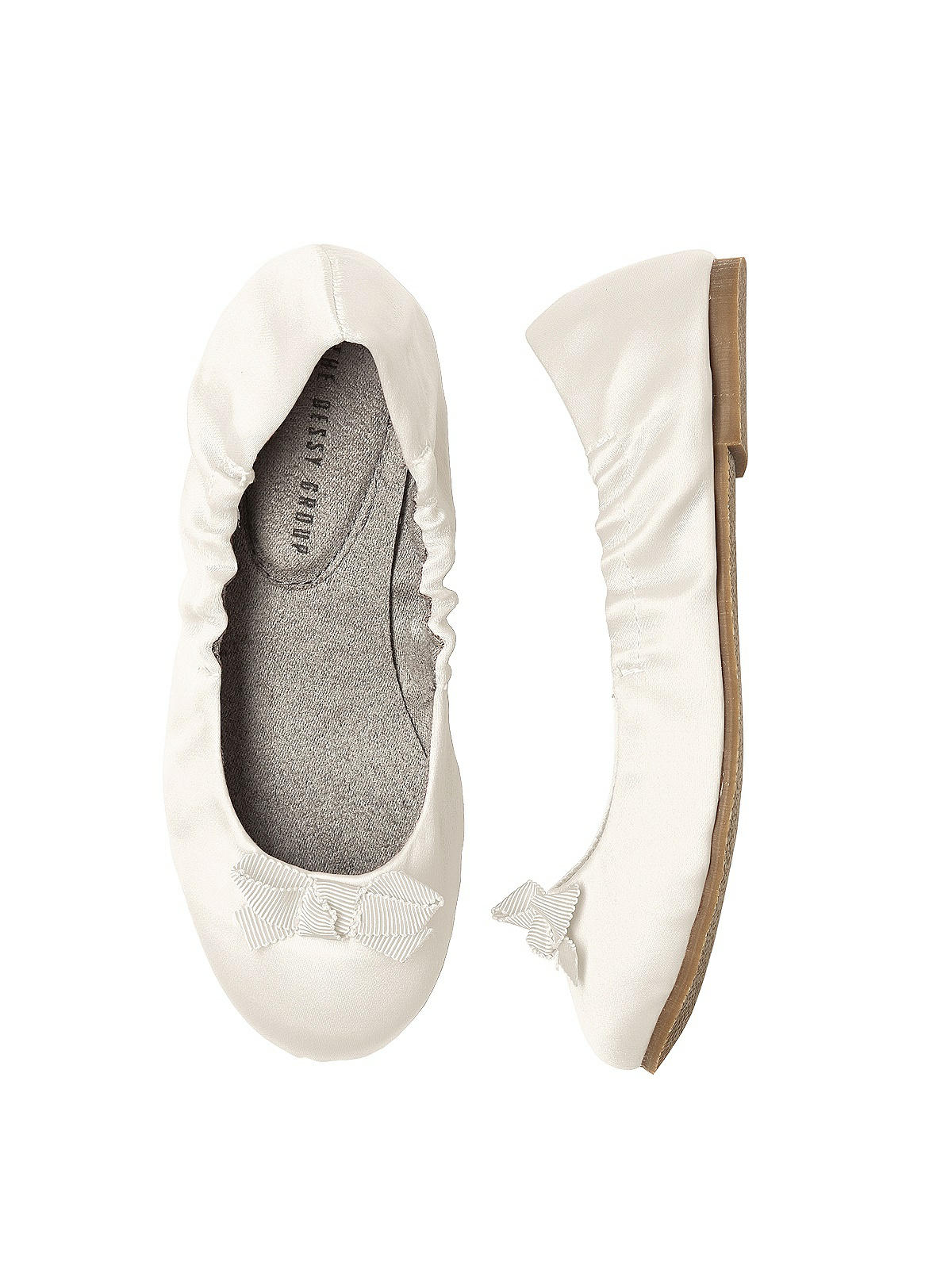 Flower Girl Shoes In Ivory The Dessy Group