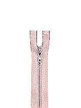 Front View Thumbnail - Rose - PANTONE Rose Quartz Zipper - 24" hidden