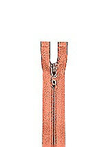 Front View Thumbnail - Tangerine Zipper - 24" hidden