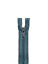 Front View Thumbnail - Teal Zipper - 24" hidden