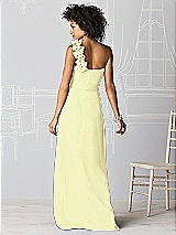 Rear View Thumbnail - Butter Yellow After Six Bridesmaids Style 6611