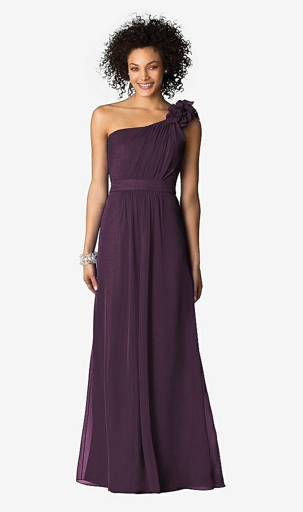 Front View - Aubergine After Six Bridesmaids Style 6611