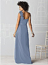 Rear View Thumbnail - Larkspur Blue After Six Bridesmaids Style 6611