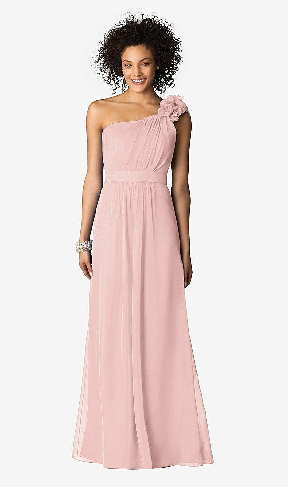 Front View - Rose - PANTONE Rose Quartz After Six Bridesmaids Style 6611