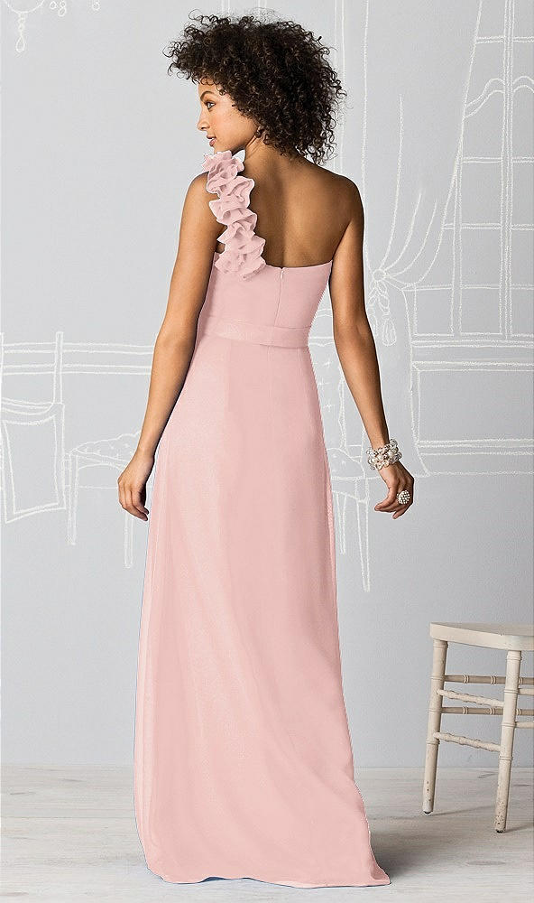 Back View - Rose - PANTONE Rose Quartz After Six Bridesmaids Style 6611