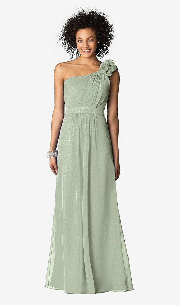 Front View - Sage After Six Bridesmaids Style 6611