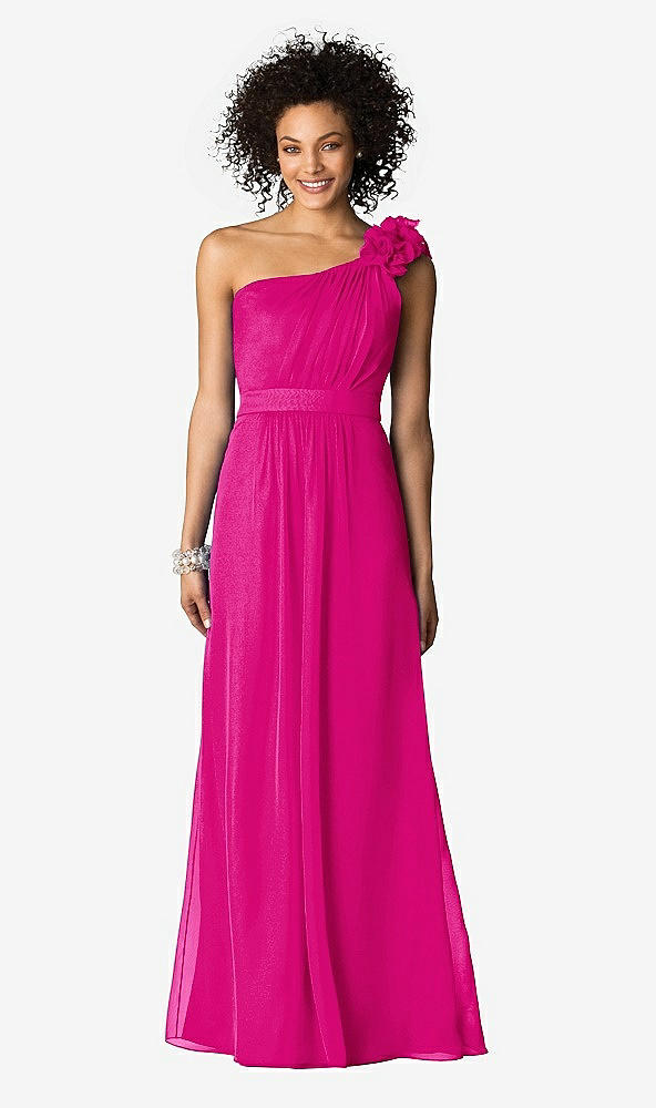 Front View - Think Pink After Six Bridesmaids Style 6611