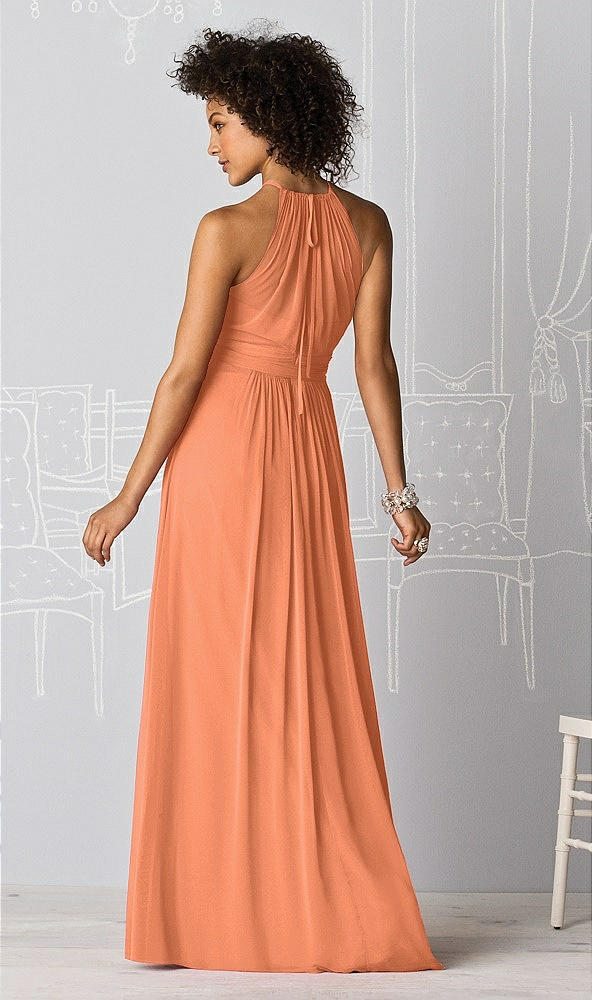 Back View - Sweet Melon After Six Bridesmaid Dress 6613