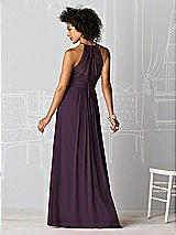 Rear View Thumbnail - Aubergine After Six Bridesmaid Dress 6613