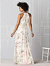 Rear View Thumbnail - Blush Garden After Six Bridesmaid Dress 6613