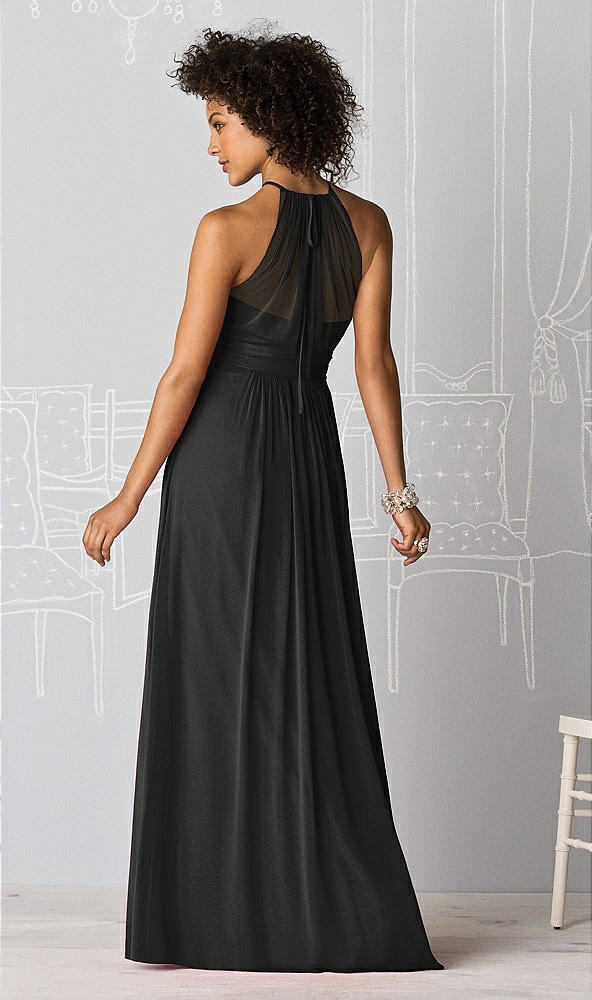 Back View - Black After Six Bridesmaid Dress 6613