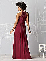 Rear View Thumbnail - Burgundy After Six Bridesmaid Dress 6613