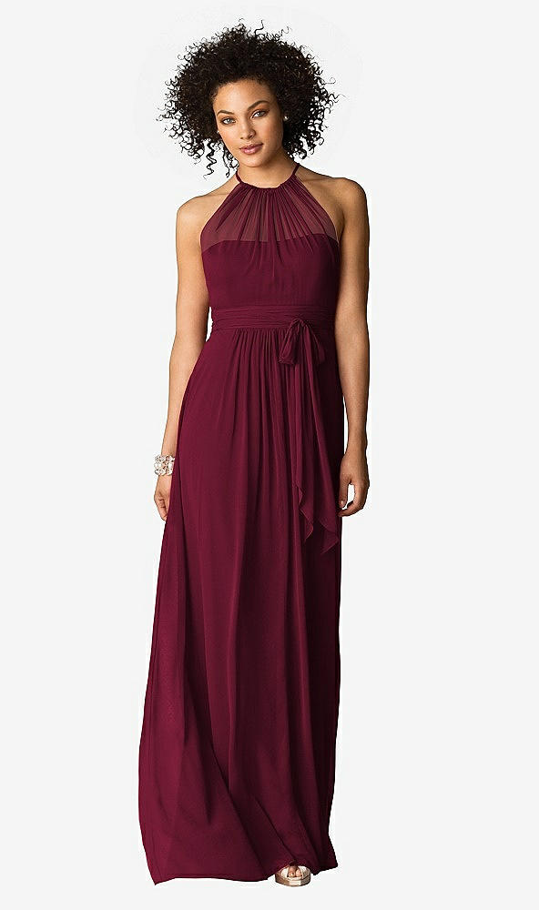 Front View - Cabernet After Six Bridesmaid Dress 6613