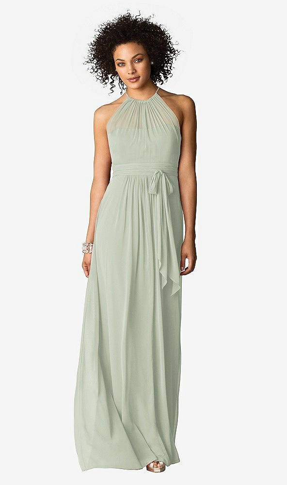 Front View - Celadon After Six Bridesmaid Dress 6613