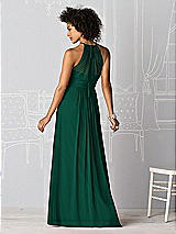 Rear View Thumbnail - Hunter Green After Six Bridesmaid Dress 6613