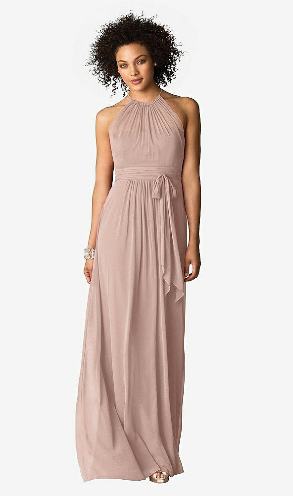 Front View - Neu Nude After Six Bridesmaid Dress 6613