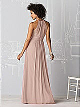 Rear View Thumbnail - Neu Nude After Six Bridesmaid Dress 6613