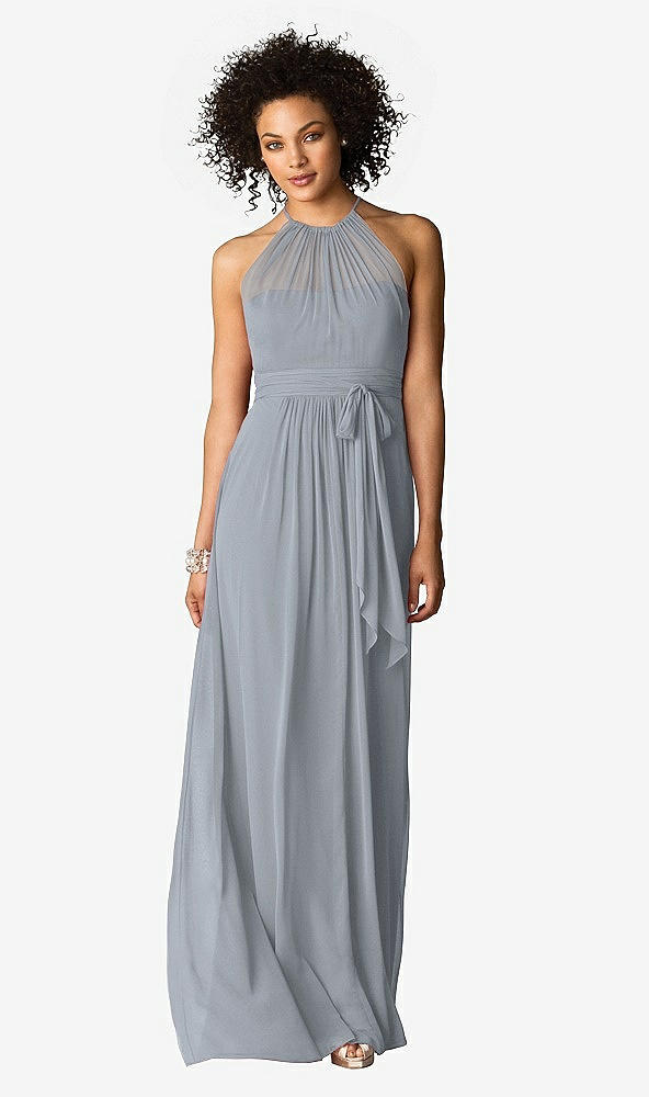 Front View - Platinum After Six Bridesmaid Dress 6613