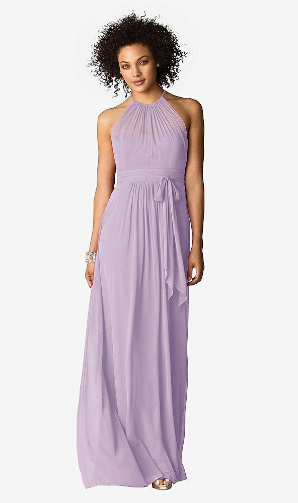 Front View - Pale Purple After Six Bridesmaid Dress 6613