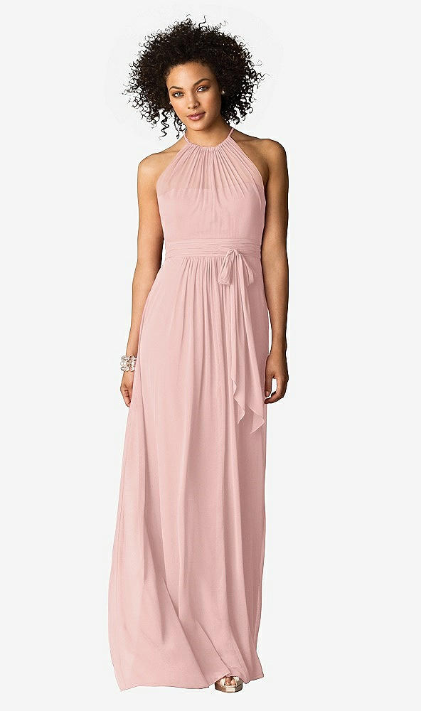 Front View - Rose - PANTONE Rose Quartz After Six Bridesmaid Dress 6613