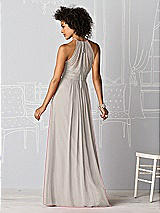 Rear View Thumbnail - Taupe After Six Bridesmaid Dress 6613