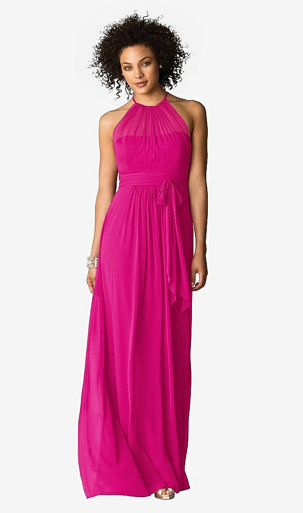 Front View - Think Pink After Six Bridesmaid Dress 6613