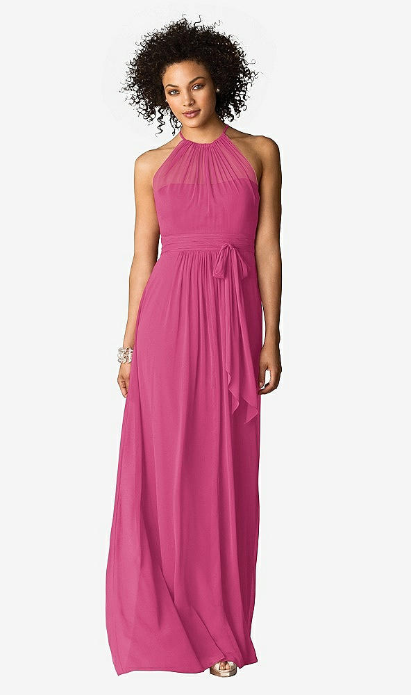 Front View - Tea Rose After Six Bridesmaid Dress 6613