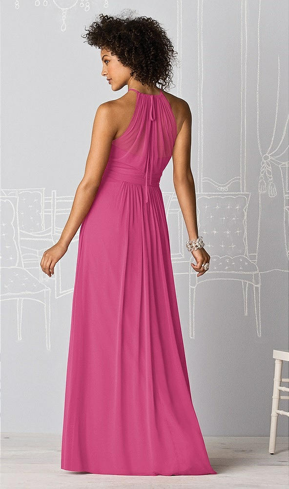 Back View - Tea Rose After Six Bridesmaid Dress 6613