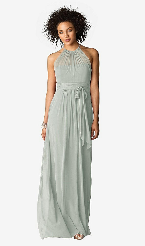 Front View - Willow Green After Six Bridesmaid Dress 6613