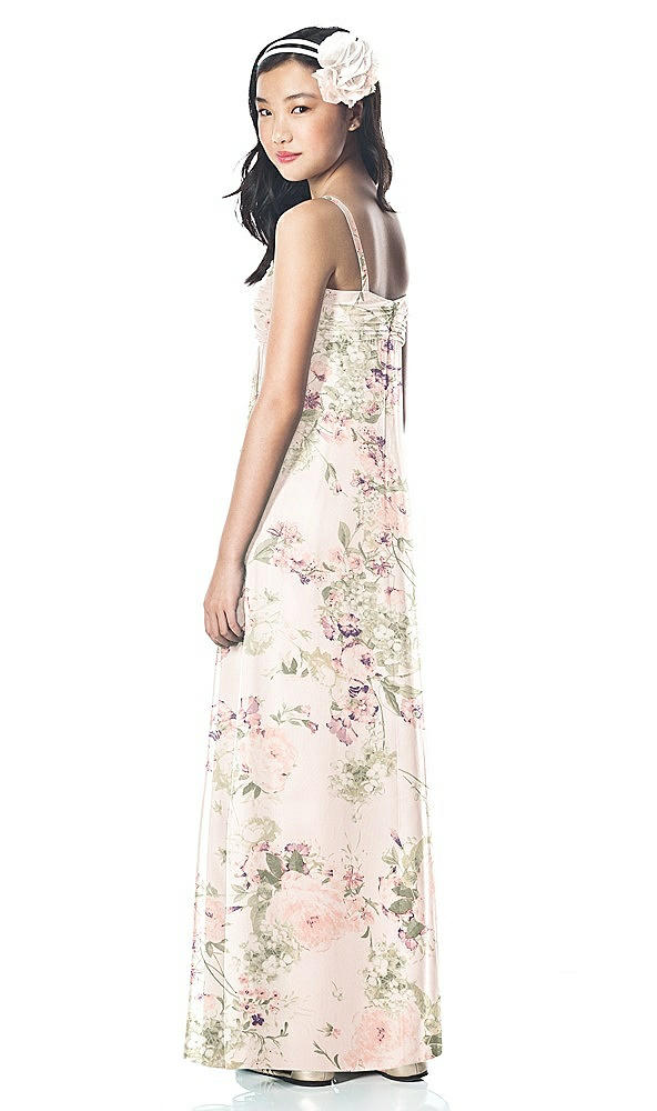 Back View - Blush Garden Dessy Collection Junior Bridesmaid Style JR835